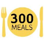 Click here for more information about $100 = 300 Meals